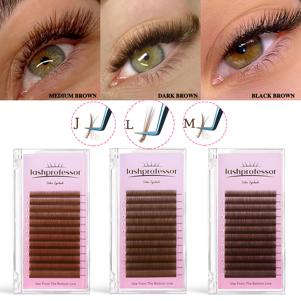Eyelash Extension Russian - Lashprofessor J L M, отдельные ресницы