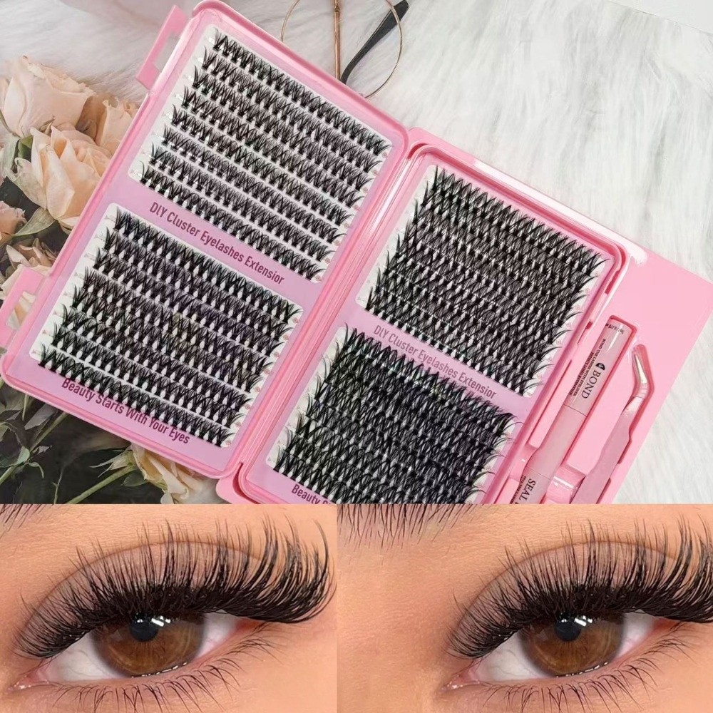 Новые густые длинные накладные – обзор и цена Eyelash Extension Look