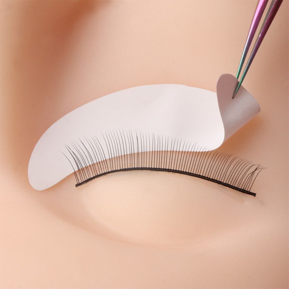 100 шт./набор, белые патчи для – обзор и цена Eyelash Extension For Asian Eyes