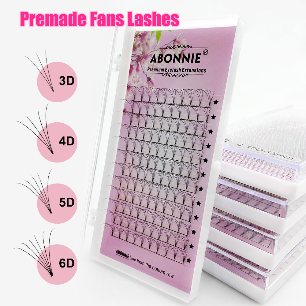 ABONNIE бархатные русские объе – обзор и цена Eyelash Extension Human Hair