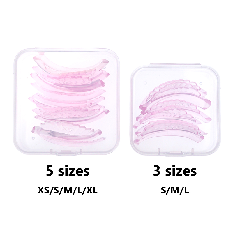 3 пары или 5 пар силиконовых п – обзор и цена Eyelash Extension London