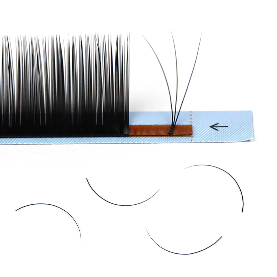 Накладные ресницы AGUUD J B C  – обзор и цена Eyelash Extension Human Hair