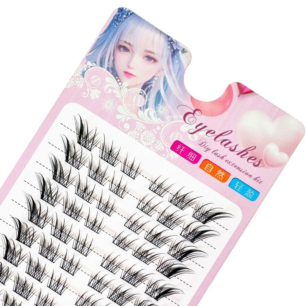 3D кошачий глаз кластеры ресни – обзор и цена Eyelash Extension Human Hair