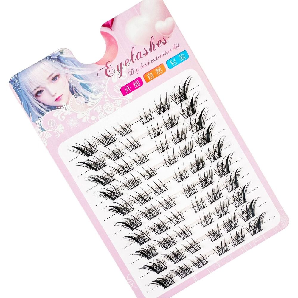 3D кошачий глаз кластеры ресни – обзор и цена Eyelash Extension Human Hair