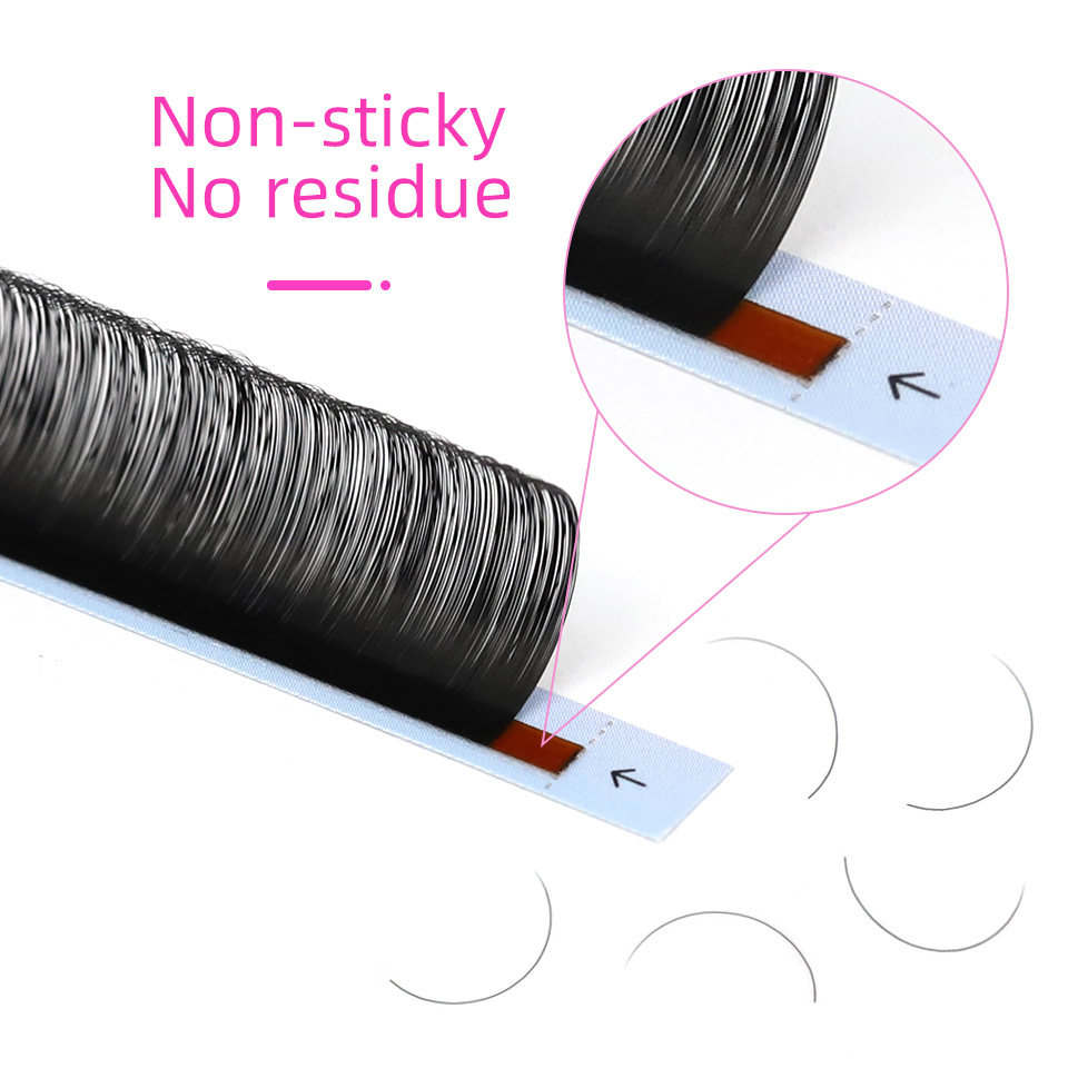 AGUUD 10 пар/лот Матовые черны – обзор и цена Eyelash Extension Russian